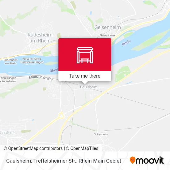 Gaulsheim, Treffelsheimer Str. map
