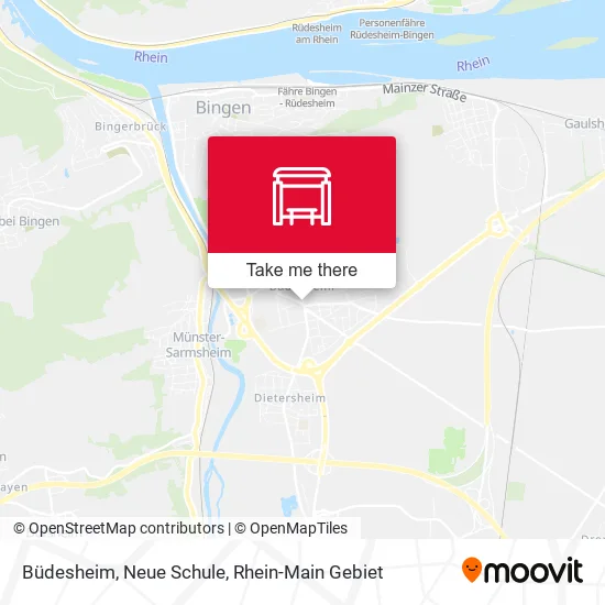 Карта Büdesheim, Neue Schule