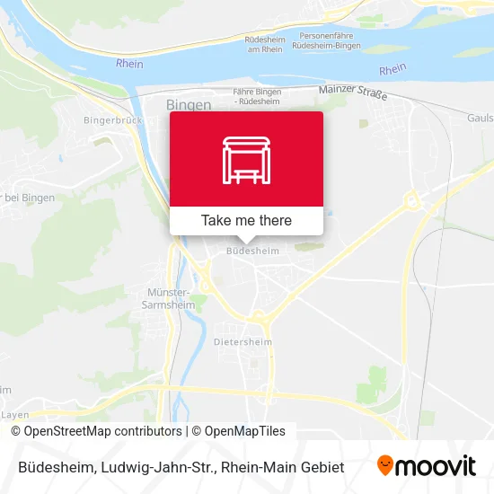 Карта Büdesheim, Ludwig-Jahn-Str.