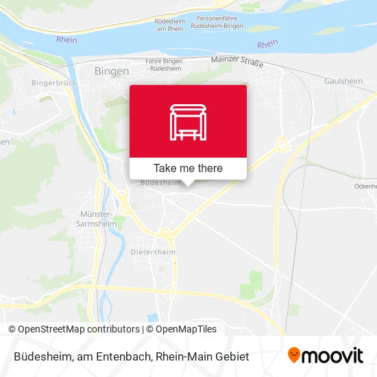Карта Büdesheim, am Entenbach