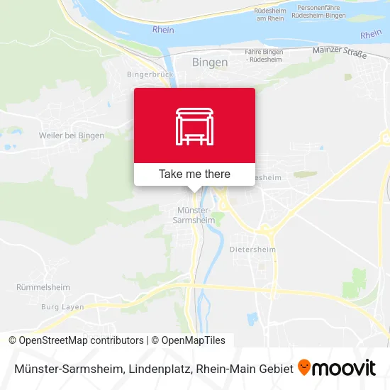 Карта Münster-Sarmsheim, Lindenplatz