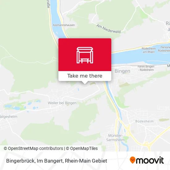 Карта Bingerbrück, Im Bangert