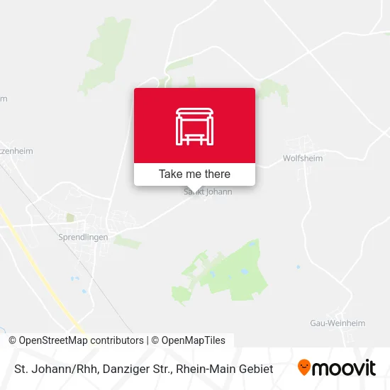St. Johann/Rhh, Danziger Str. map