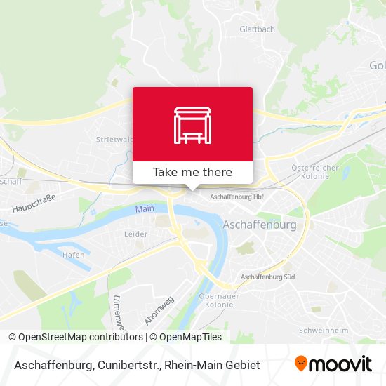 Aschaffenburg, Cunibertstr. map