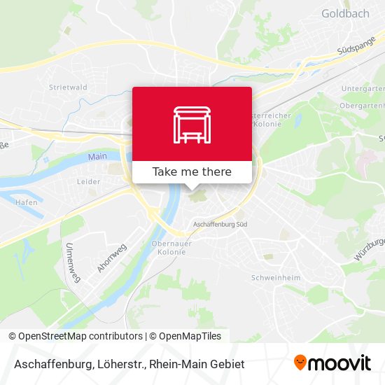 Aschaffenburg, Löherstr. map
