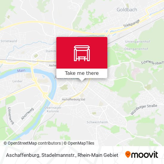 Aschaffenburg, Stadelmannstr. map