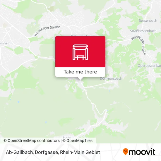 Карта Ab-Gailbach, Dorfgasse