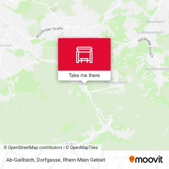 Карта Ab-Gailbach, Dorfgasse