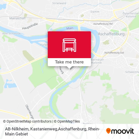 AB-Nilkheim, Kastanienweg,Aschaffenburg map