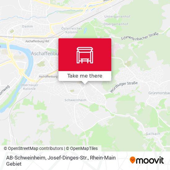 AB-Schweinheim, Josef-Dinges-Str. map