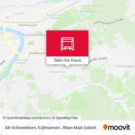 Карта AB-Schweinheim, Kullmannstr.