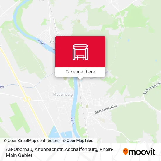 Карта AB-Obernau, Altenbachstr.,Aschaffenburg