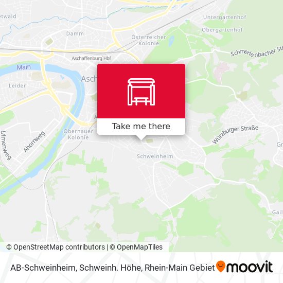 AB-Schweinheim, Schweinh. Höhe map