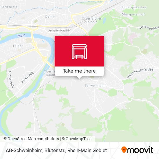 AB-Schweinheim, Blütenstr. map