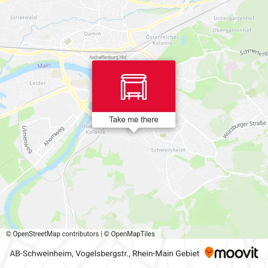 Карта AB-Schweinheim, Vogelsbergstr.