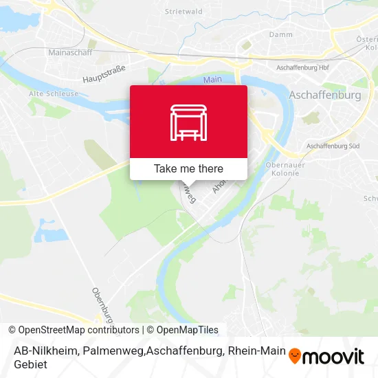 Карта AB-Nilkheim, Palmenweg,Aschaffenburg