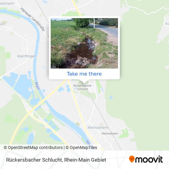 Rückersbacher Schlucht map