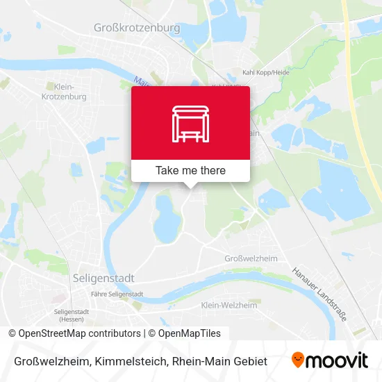 Карта Großwelzheim, Kimmelsteich