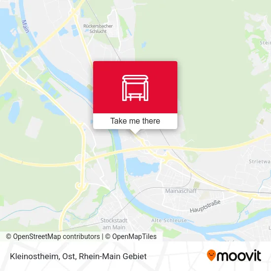 Карта Kleinostheim, Ost