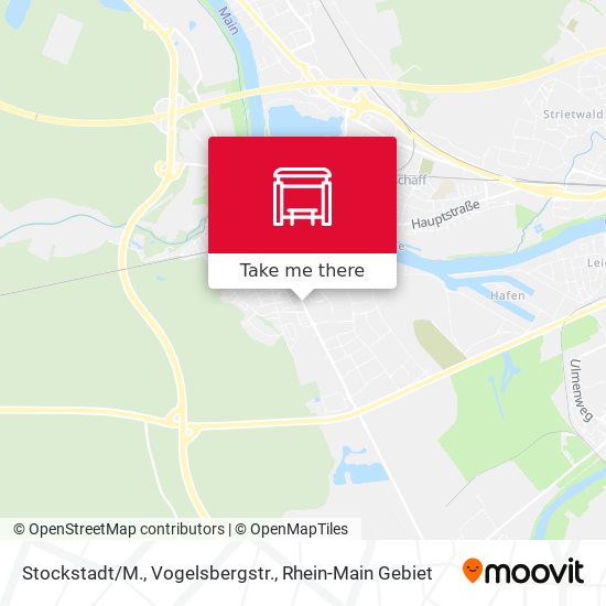 Stockstadt/M., Vogelsbergstr. map