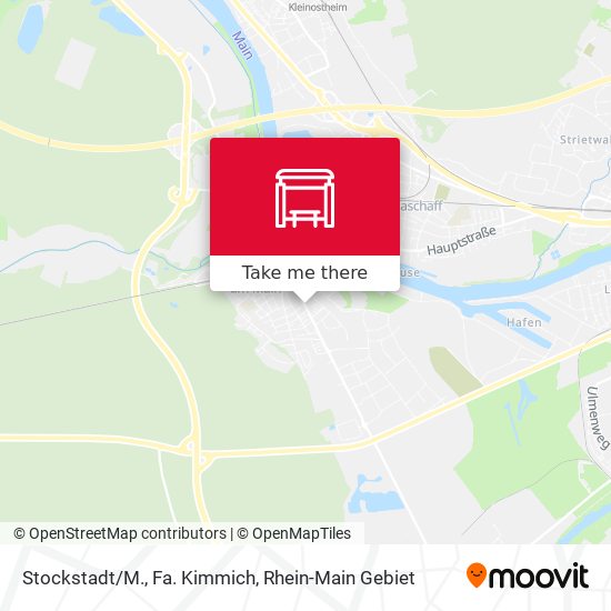 Stockstadt/M., Fa. Kimmich map