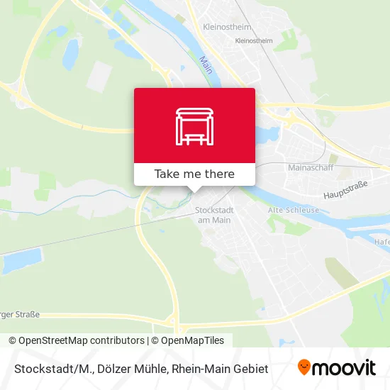 Карта Stockstadt/M., Dölzer Mühle