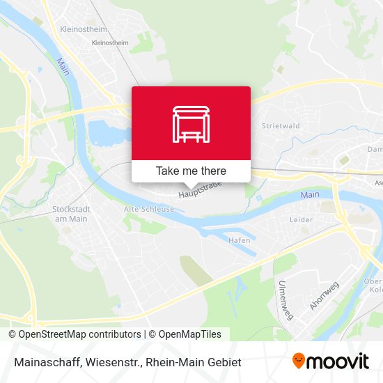 Mainaschaff, Wiesenstr. map