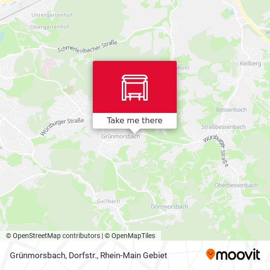 Grünmorsbach, Dorfstr. map