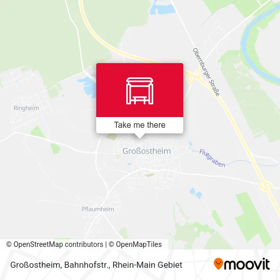 Карта Großostheim, Bahnhofstr.