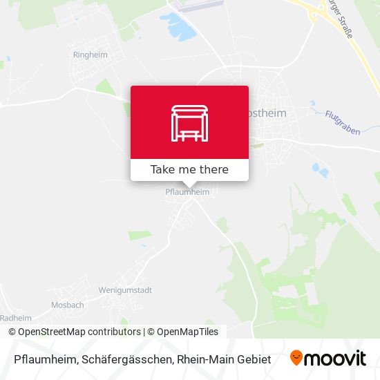 Pflaumheim, Schäfergässchen map