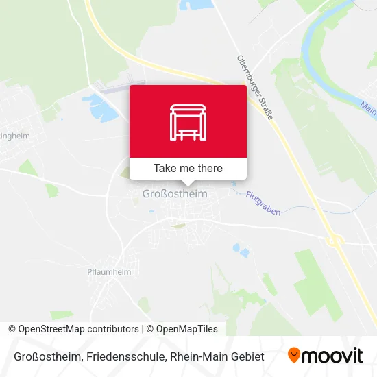 Карта Großostheim, Friedensschule
