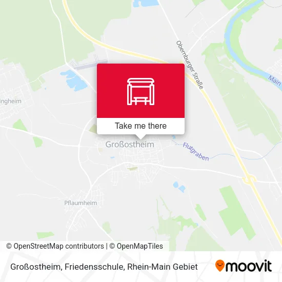 Карта Großostheim, Friedensschule
