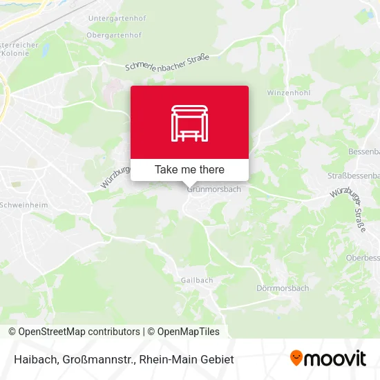 Haibach, Großmannstr. map