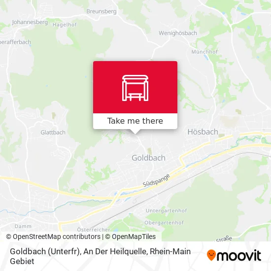 Карта Goldbach (Unterfr), An Der Heilquelle