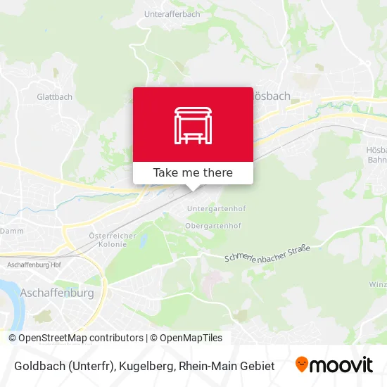 Карта Goldbach (Unterfr), Kugelberg