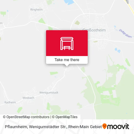 Карта Pflaumheim, Wenigumstädter Str.