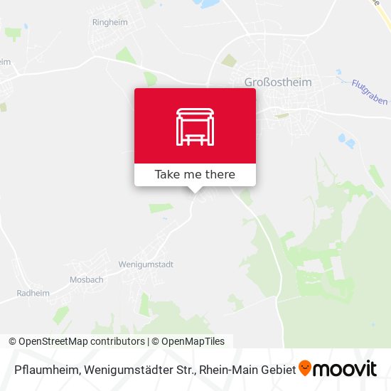 Карта Pflaumheim, Wenigumstädter Str.