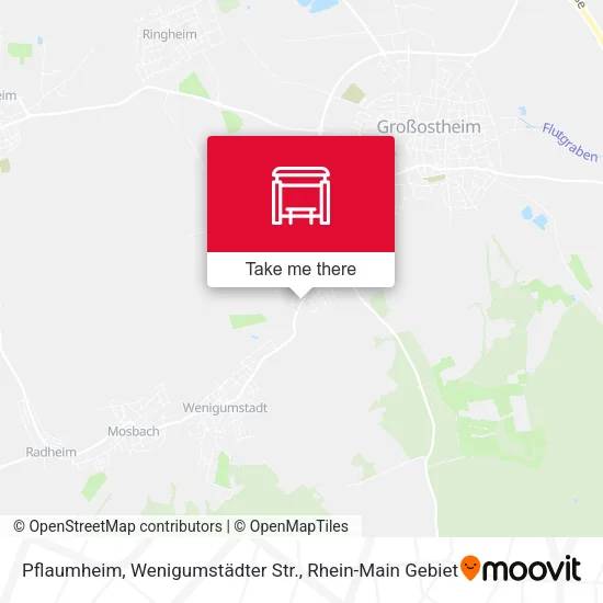 Карта Pflaumheim, Wenigumstädter Str.