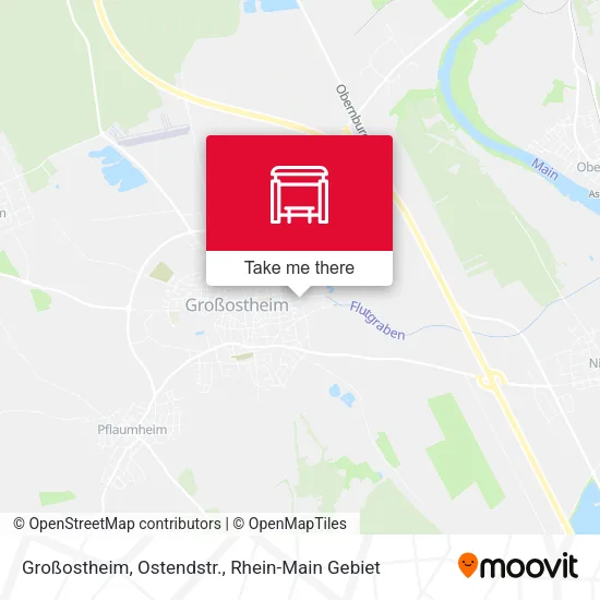 Großostheim, Ostendstr. map