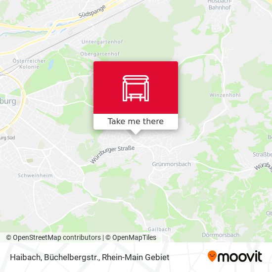 Haibach, Büchelbergstr. map