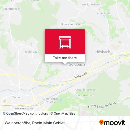 Weinberghöhe map