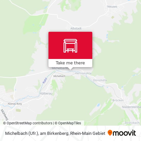 Michelbach (Ufr.), am Birkenberg map
