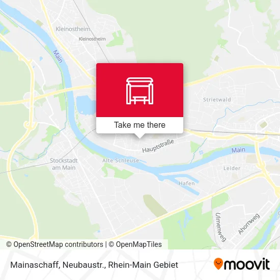 Mainaschaff, Neubaustr. map