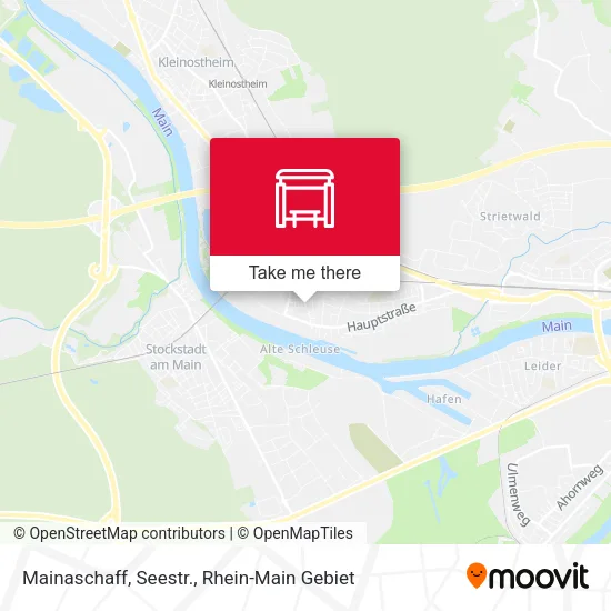 Карта Mainaschaff, Seestr.