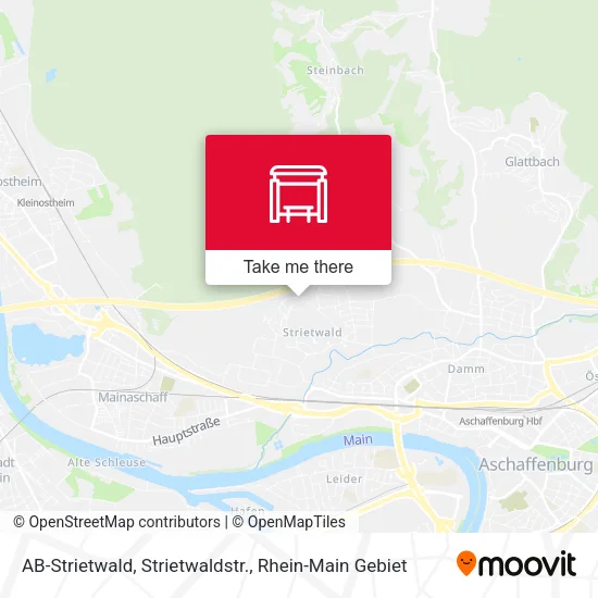 Карта AB-Strietwald, Strietwaldstr.