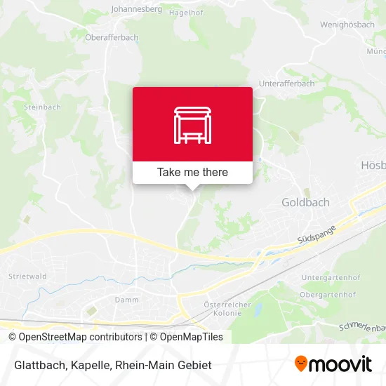 Карта Glattbach, Kapelle