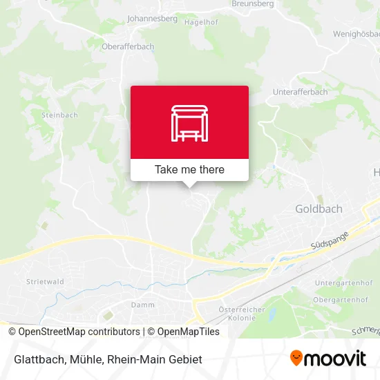 Карта Glattbach, Mühle
