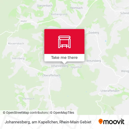 Карта Johannesberg, am Kapellchen