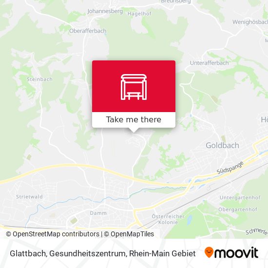 Glattbach, Gesundheitszentrum map