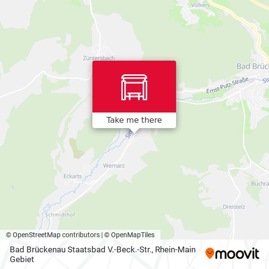 Bad Brückenau Staatsbad V.-Beck.-Str. map